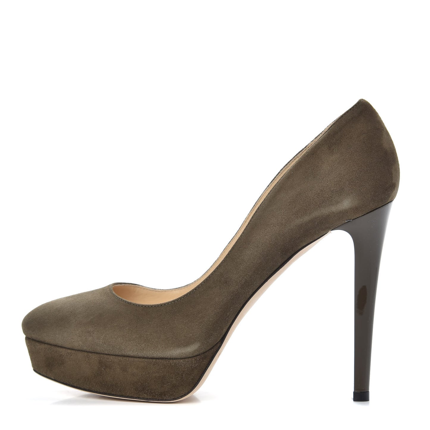 Suede Pumps 39 Olive