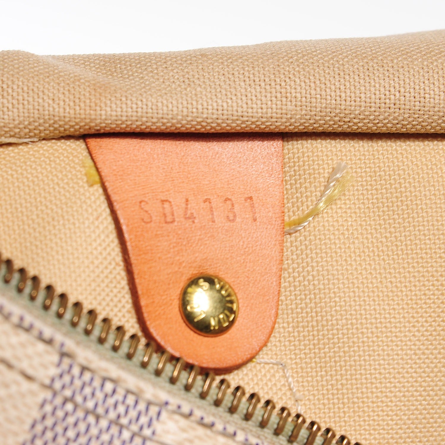 Louis Vuitton Damier Azur Speedy 30 7 of 7