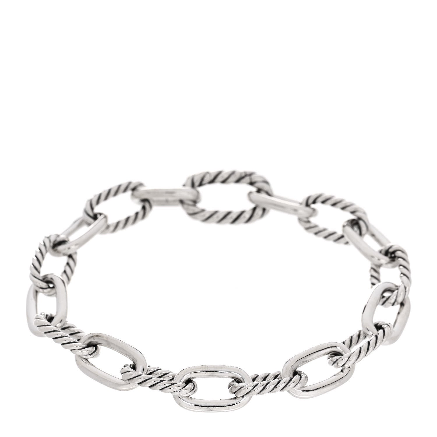 David Yurman Sterling Silver 8.5mm Madison Chain Bracelet 1 of 3