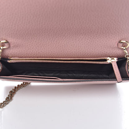 Gucci Dollar Calfskin Medium Betty Chain Wallet Soft Pink 5 of 10