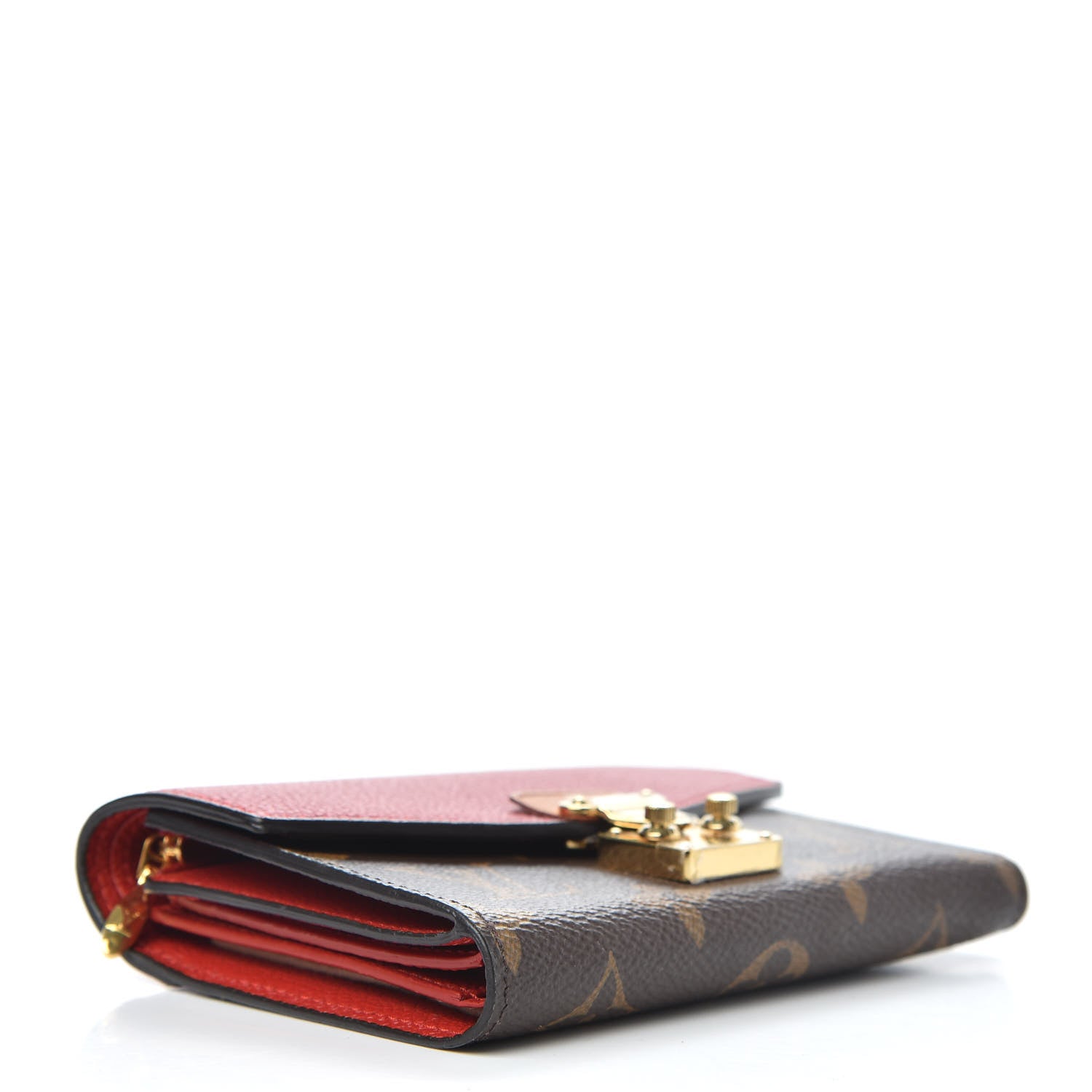 Louis Vuitton Monogram Pallas Compact Wallet NM Cerise 4 of 8