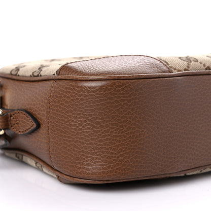 Gucci Monogram Mini Bree Messenger Bag Beige Tabacco 8 of 10