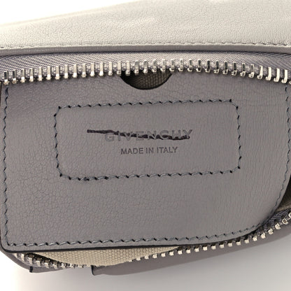 Givenchy Sugar Goatskin Nano Antigona Pearl Grey 5 of 8
