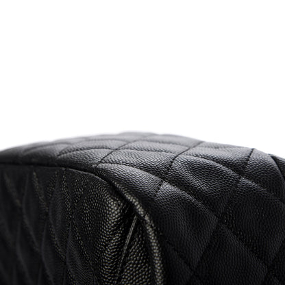 Chanel Caviar Quilted Medium Zip Around Backpack Black 7 of 10