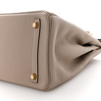 Hermes Togo Birkin 30 Gris Tourterelle 9 of 10