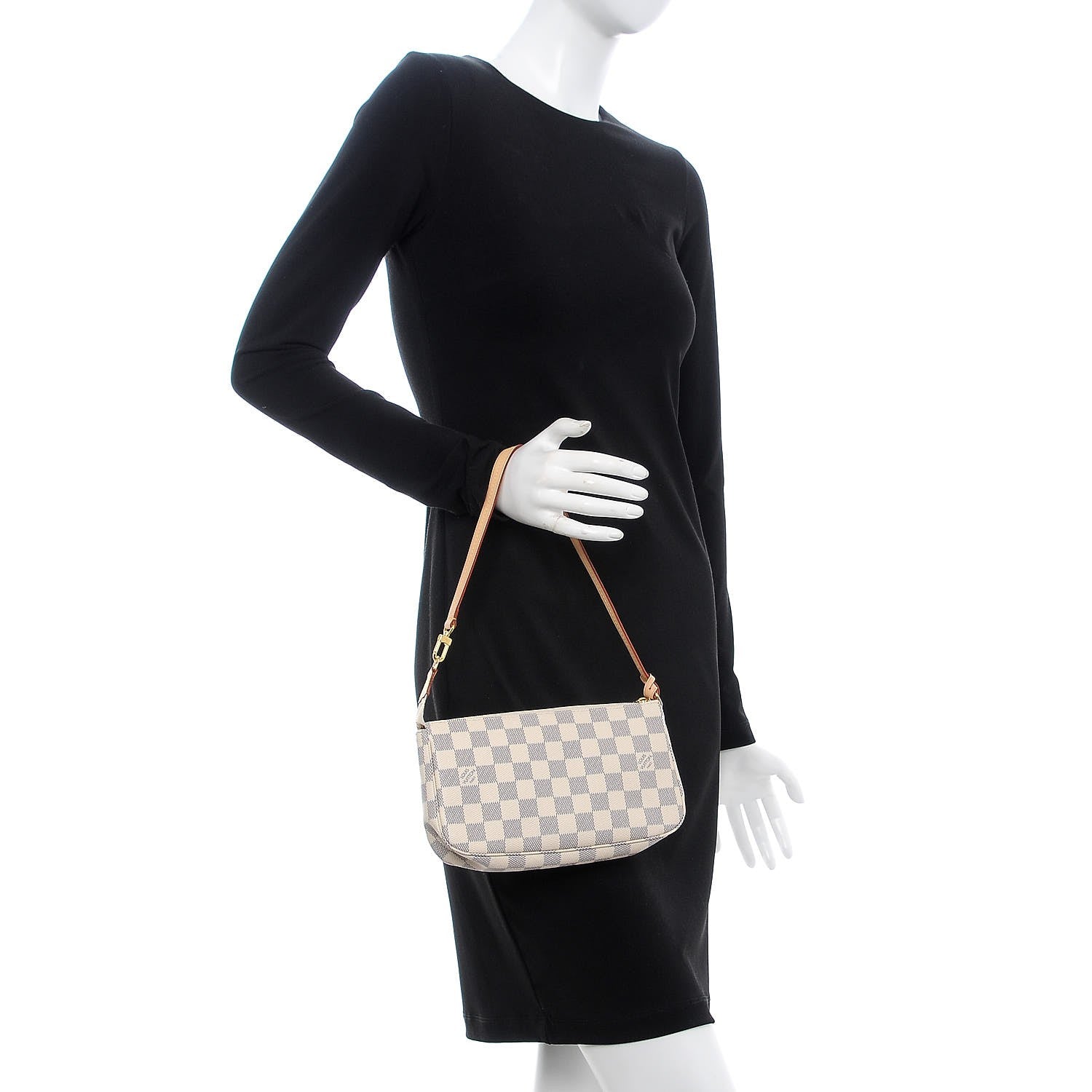 Louis Vuitton Damier Azur Pochette Accessories NM 2 of 8