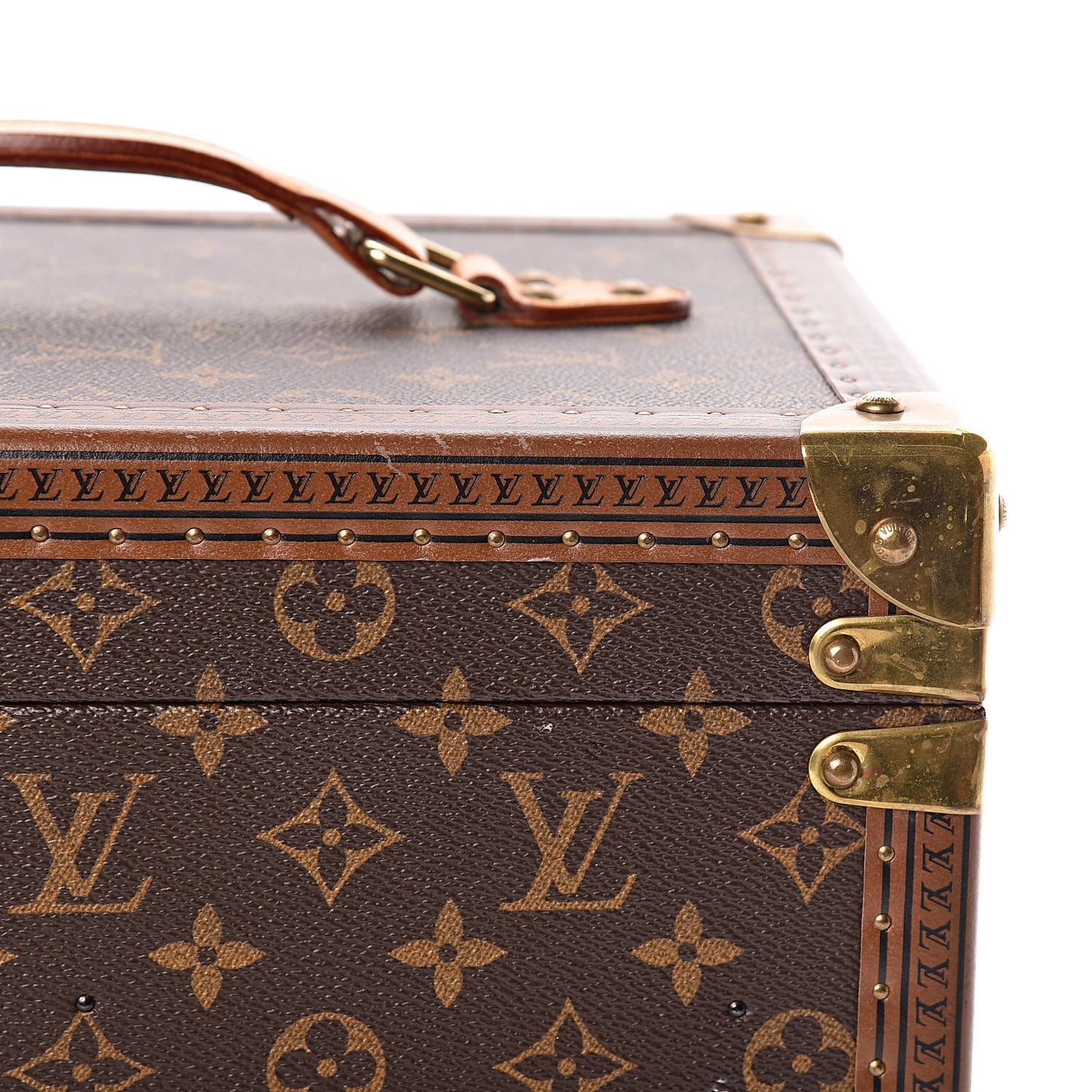 Monogram Boite Flacons Beauty Train Trunk Case