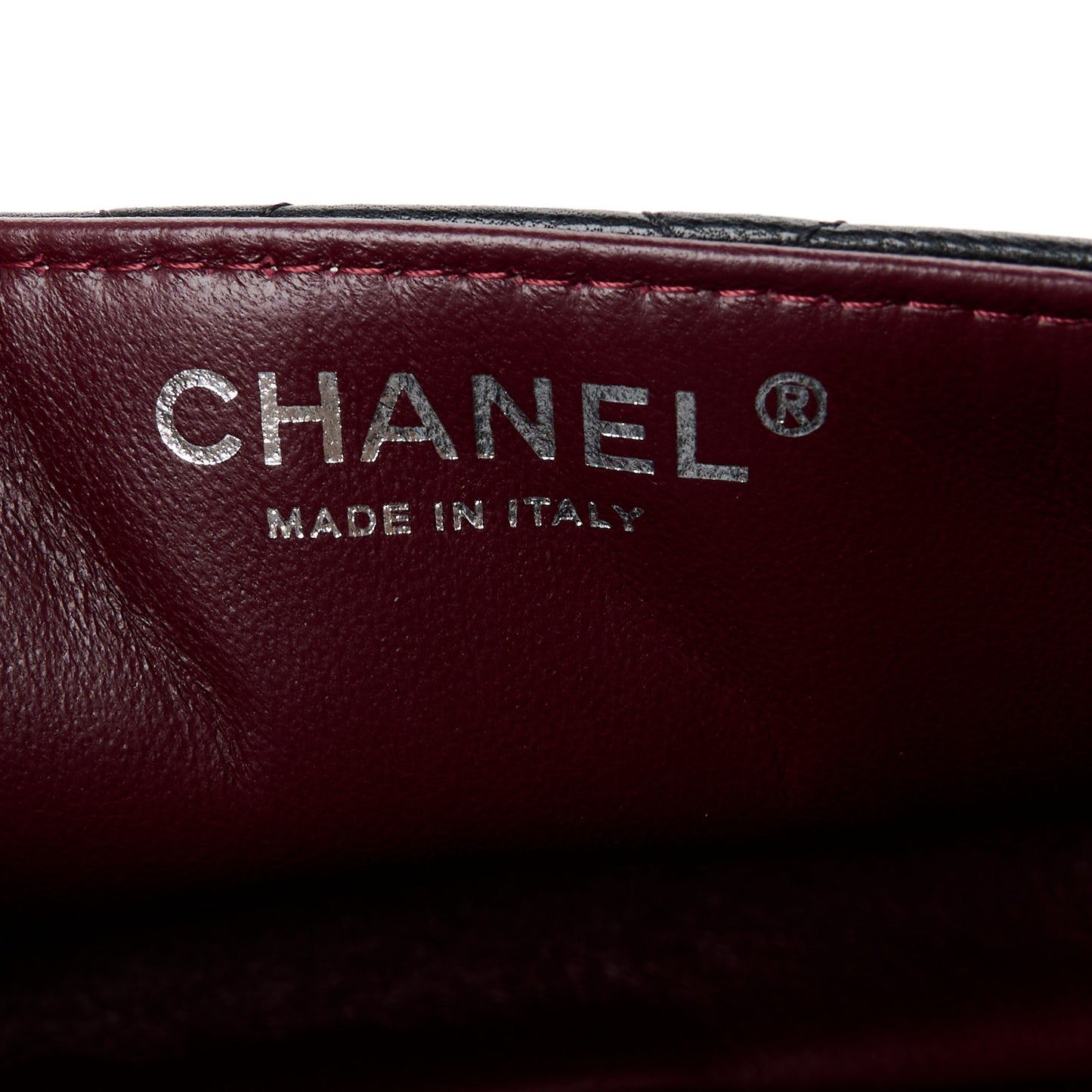 Lambskin Quilted East West Flap Black