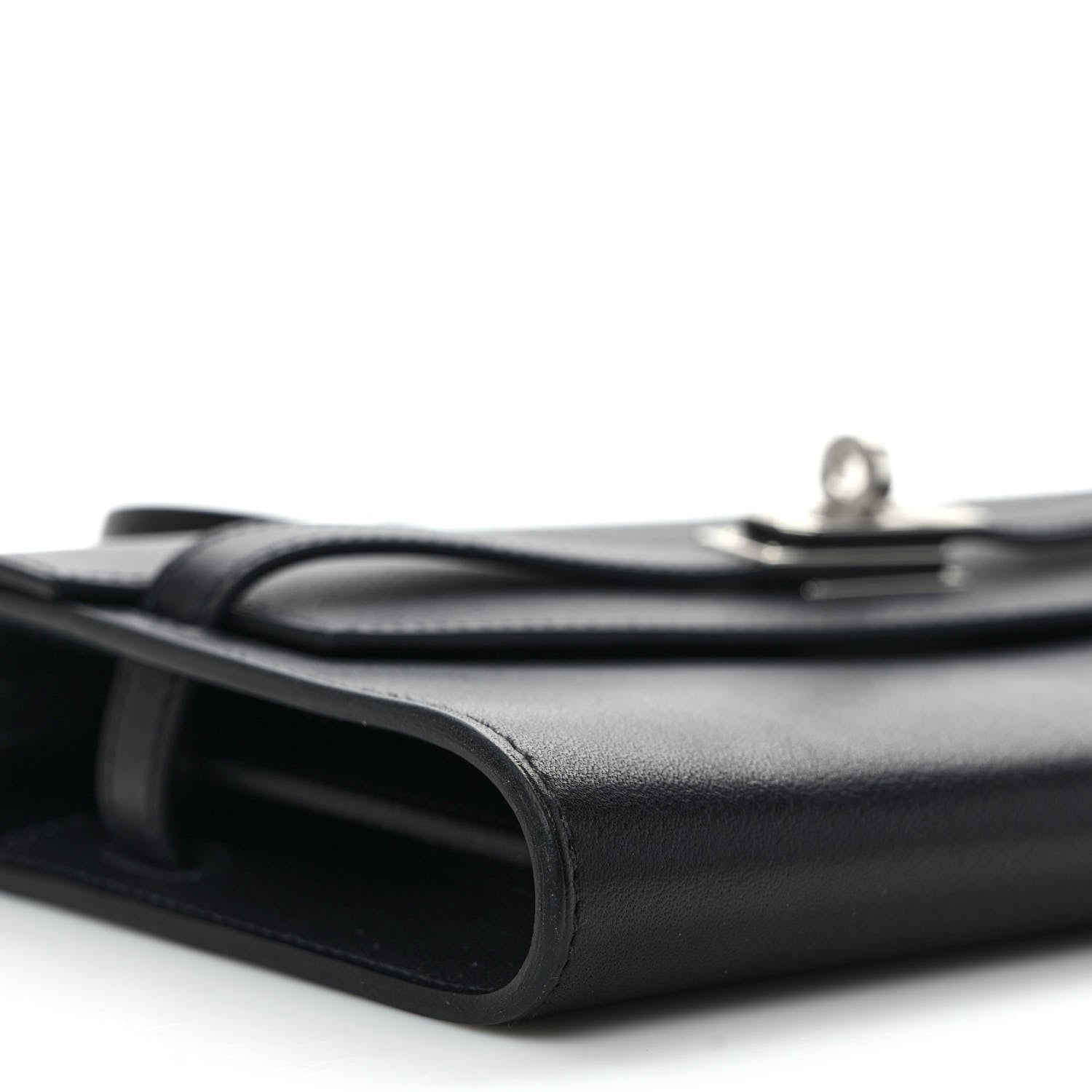 Hermes Evercolor Cavale Kelly Wallet To Go Black Multicolor 7 of 9