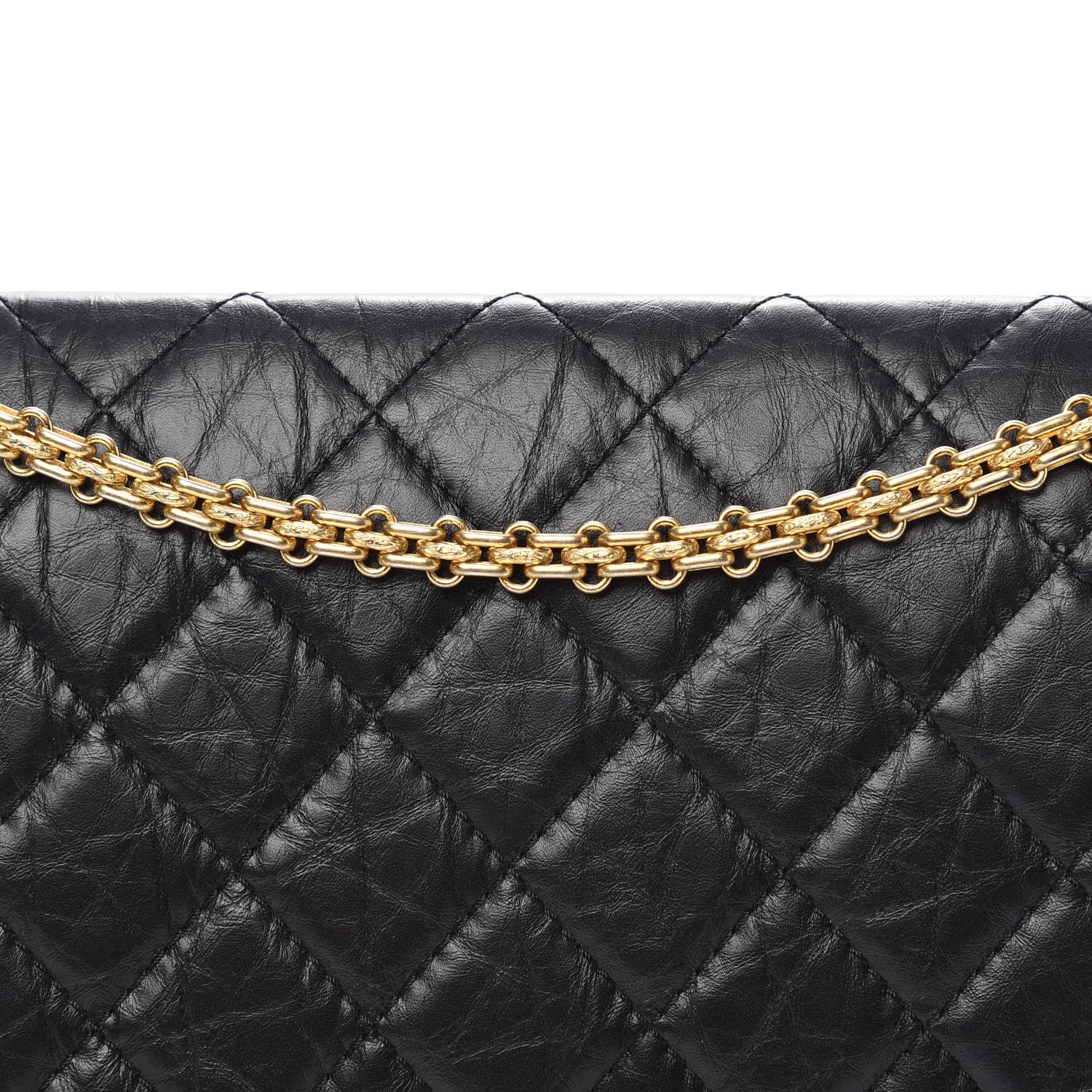 Chanel Aged Calfskin Quilted 2.55 Reissue 227 Flap Black 11 of 13