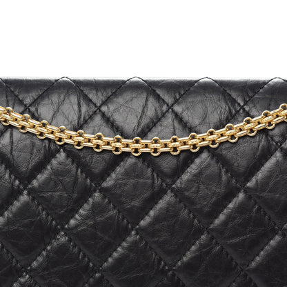 Chanel Aged Calfskin Quilted 2.55 Reissue 227 Flap Black 11 of 13