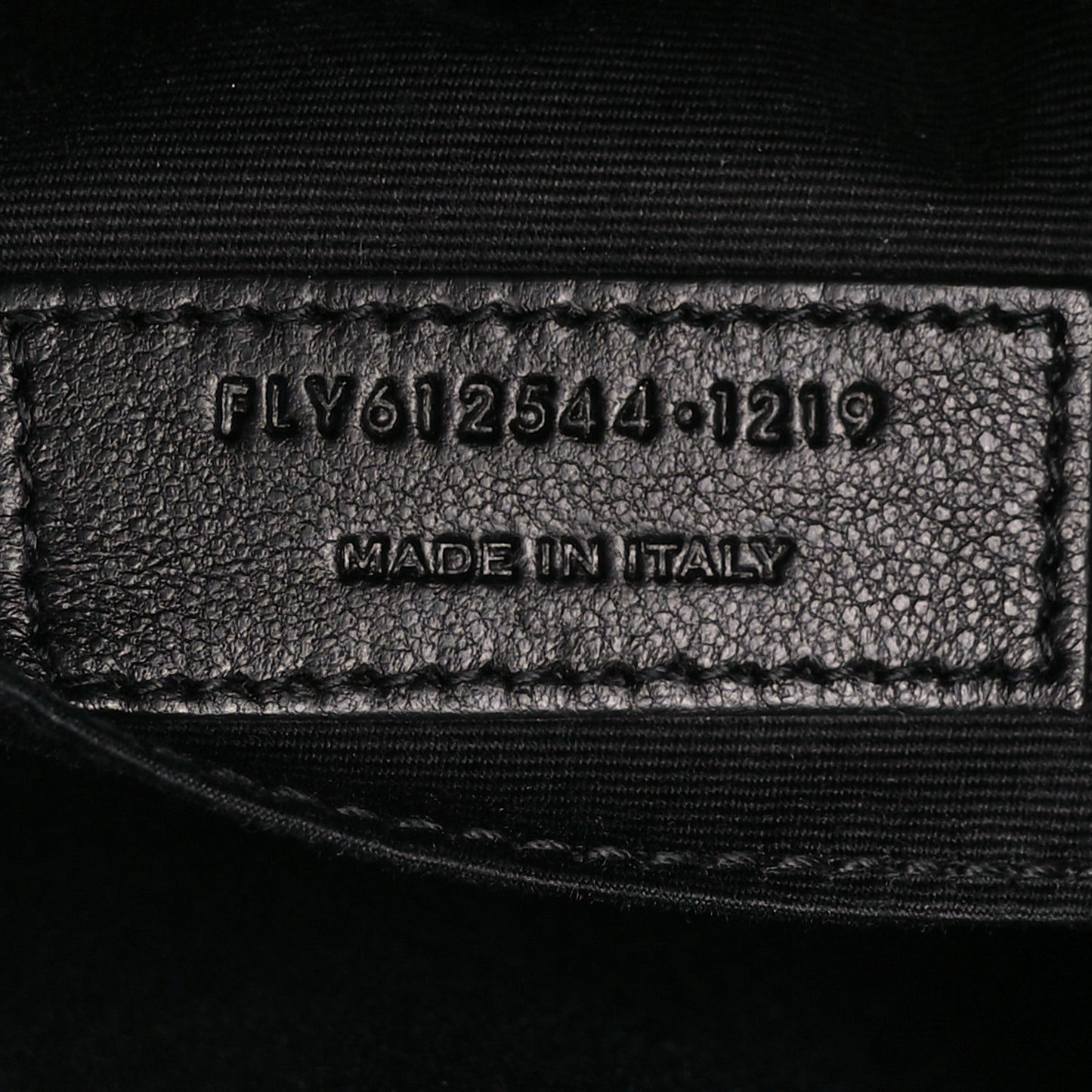 Calfskin Matelasse Monogram Lou Camera Bag Black