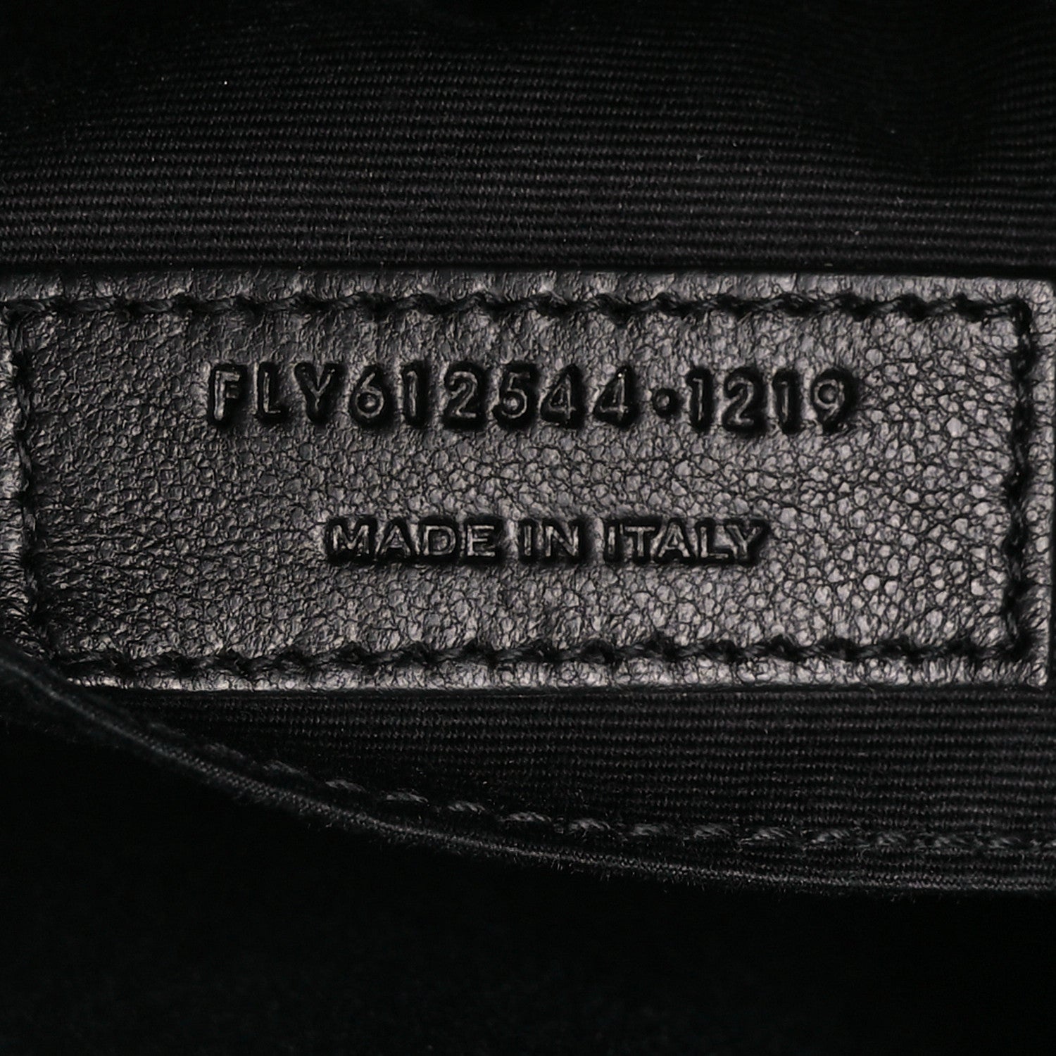 Saint Laurent Calfskin Matelasse Monogram Lou Camera Bag Black 7 of 10