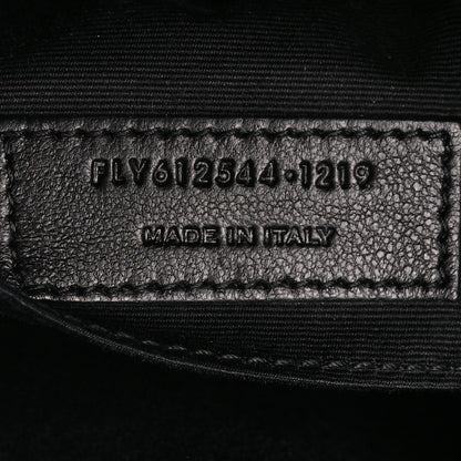 Saint Laurent Calfskin Matelasse Monogram Lou Camera Bag Black 7 of 10