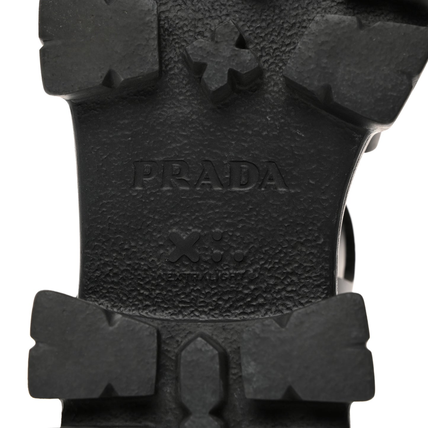 Foam Rubber Triangle Logo Monolith 55mm Cage Sandals 36 Black