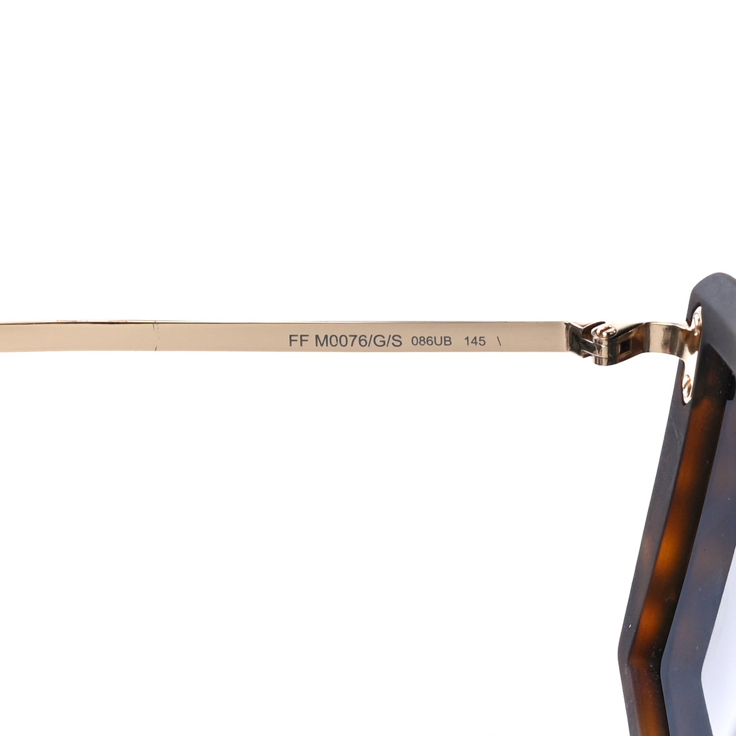 FF Shield Sunglasses FF M0076/G/S Black