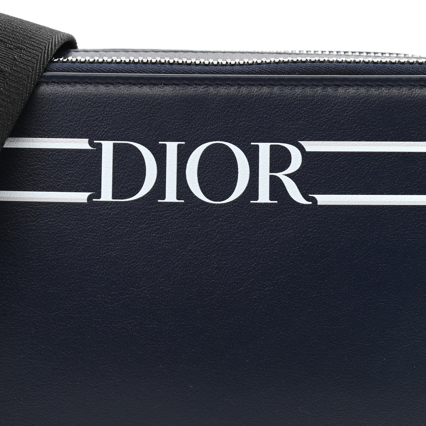 x Descente Double Zip Crossbody Navy Blue