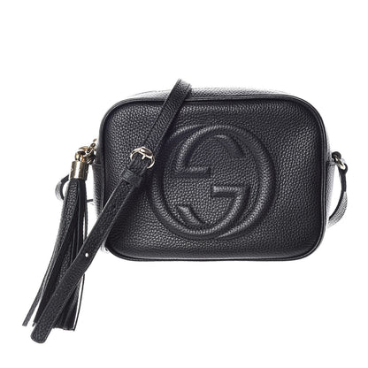 Gucci Pebbled Calfskin Small Soho Disco Bag Black 1 of 7