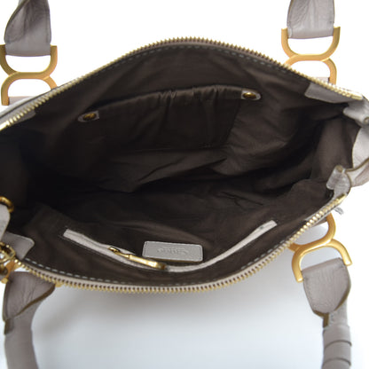 Chloe Calfskin Medium Marcie Satchel Beige 6 of 12