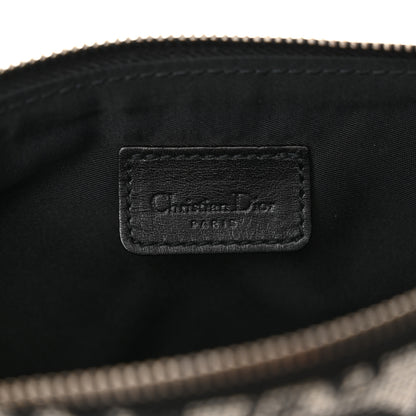 Christian Dior Monogram Mini Saddle Pochette Black 6 of 10