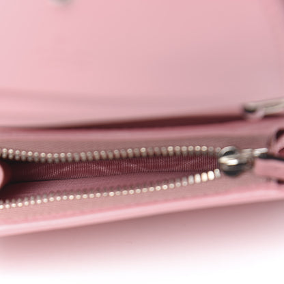 Gucci Calfskin Matelasse GG Marmont Mini Wallet On Chain Wild Rose 6 of 10