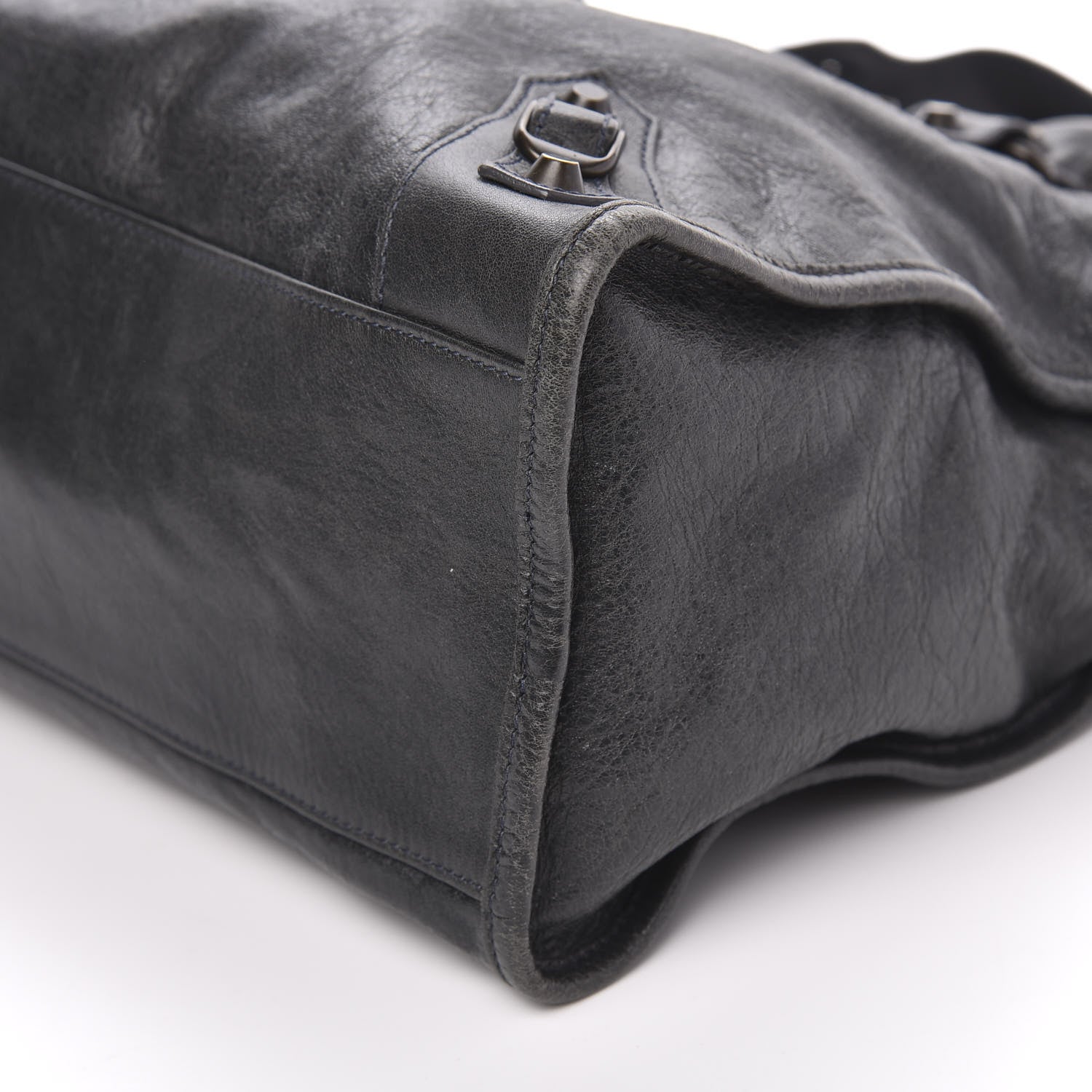 Balenciaga Agneau Classic Hardware City Anthracite 8 of 9