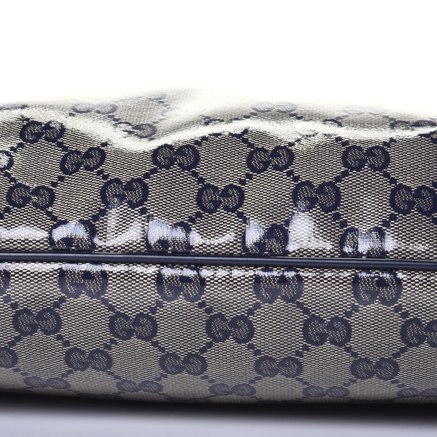 Gucci Crystal Monogram Messenger Bag Navy 10 of 10