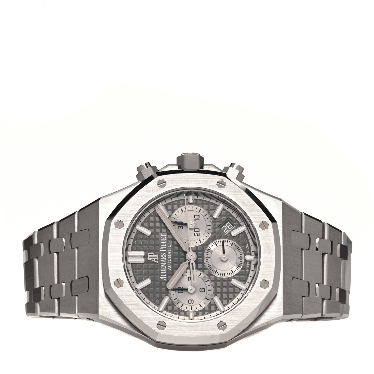 Audemars Piguet Stainless Steel 38mm Royal Oak Chronograph Automatic Watch Grey 26315ST.00.1256ST.02 2 of 5