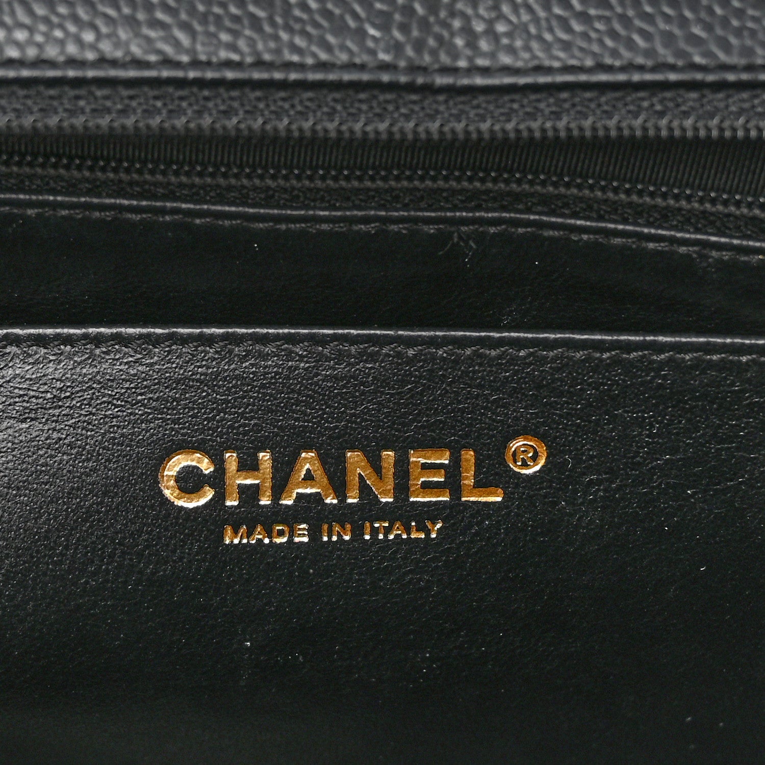 Chanel Caviar Quilted Jumbo Single Flap Black 6 of 12