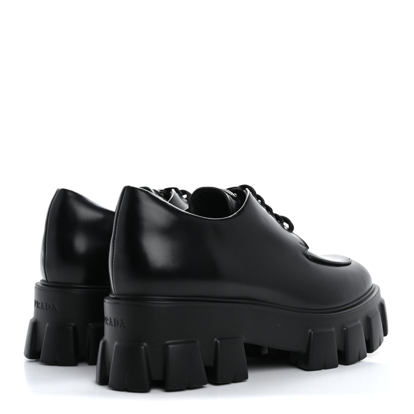 Spazzolato Rois Monolith 55mm Derby Loafers 40.5 Black