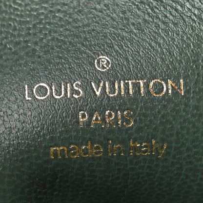 Louis Vuitton Lambskin Embossed Monogram Coussin PM Degrade Sage Green 7 of 11