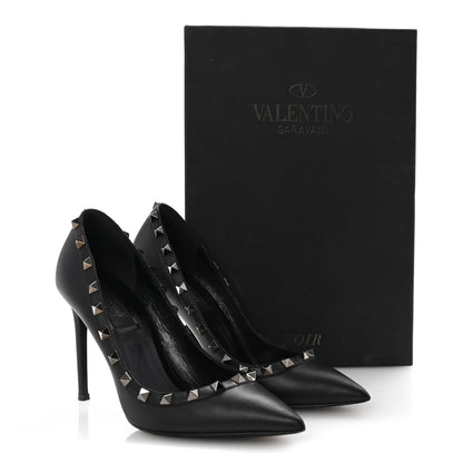Valentino Garavani Nappa Rockstud 100mm Pumps 36.5 Black 10 of 10