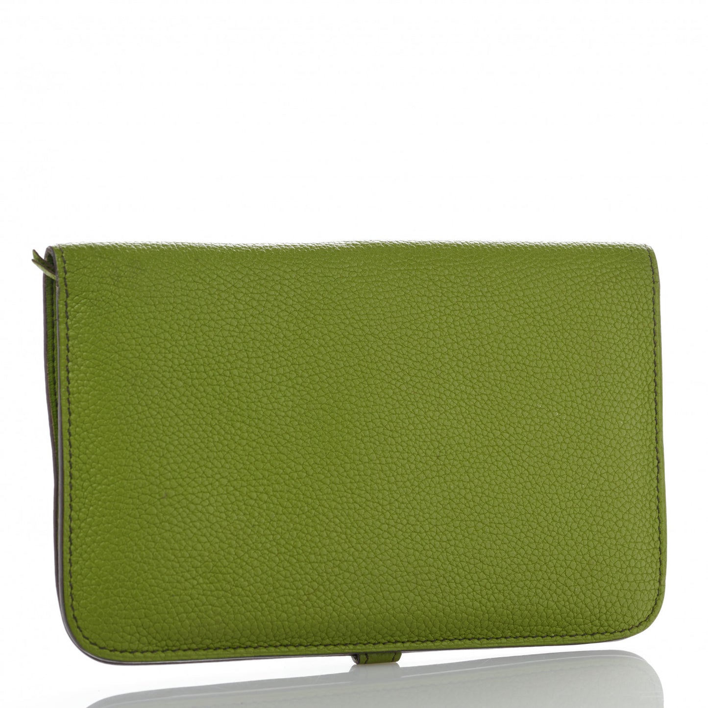 Togo Dogon Duo Wallet Vert Anis
