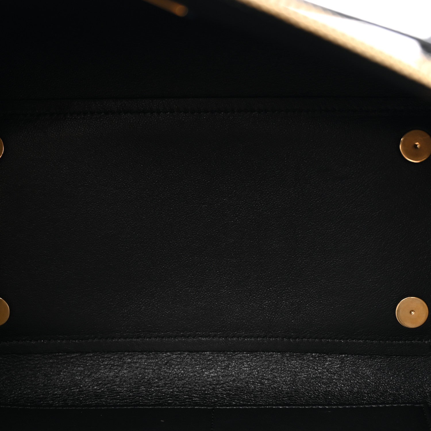 Celine Smooth Calfskin Double Stitching Mini Belt Bag Black 5 of 12