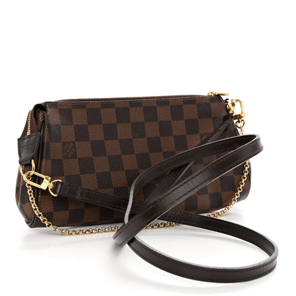 Louis Vuitton Damier Ebene Eva Clutch 3 of 8