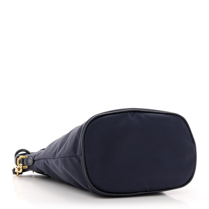 Prada Re-Nylon Saffiano Mini Re-Edition 1978 Bucket Bag Navy 4 of 9