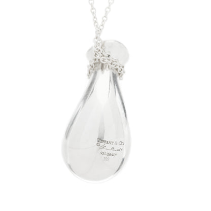 Tiffany Sterling Silver Elsa Peretti Bottle Jug Pendant Necklace 4 of 8