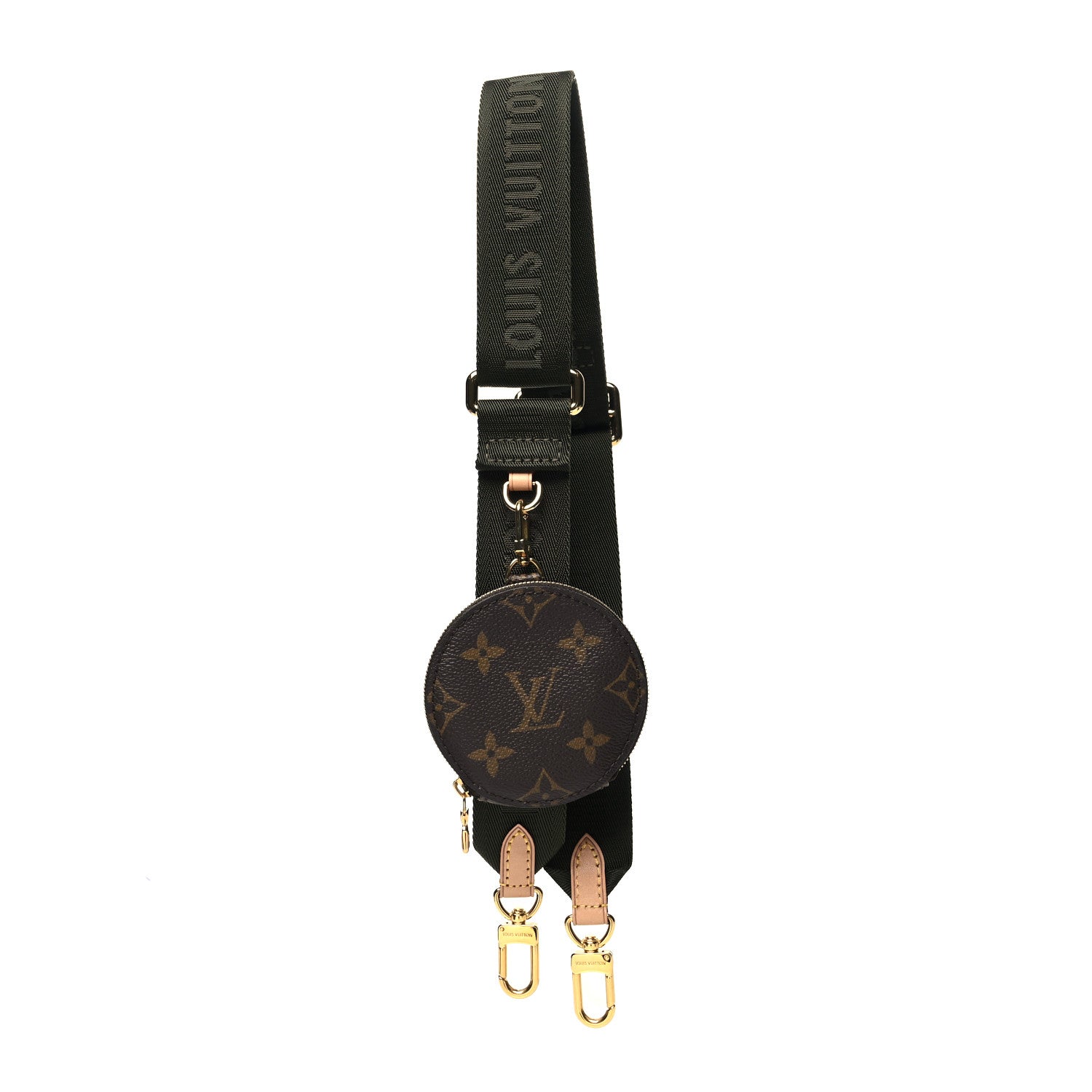 Louis Vuitton Monogram Multi Pochette Accessories Bandouliere Shoulder Strap Kaki 1 of 8