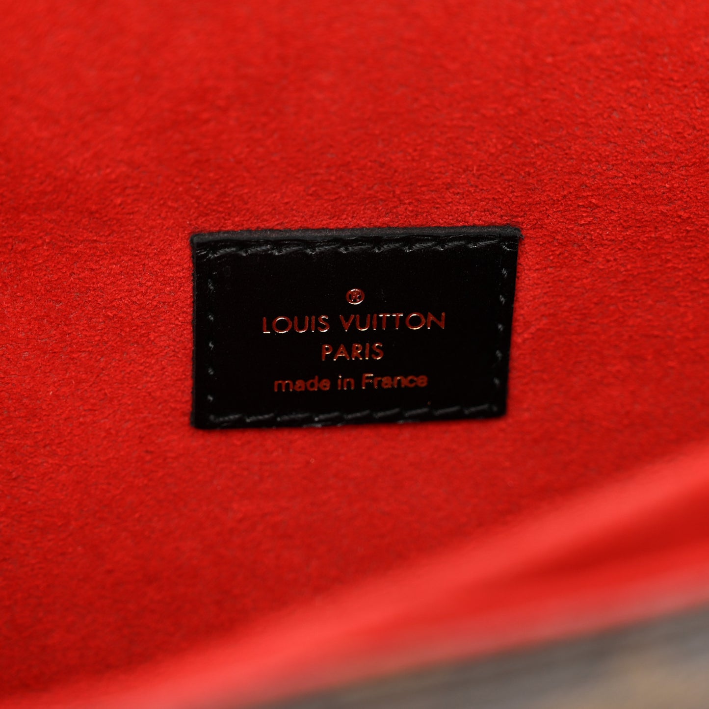 Monogram Braided Pochette Metis Coquelicot