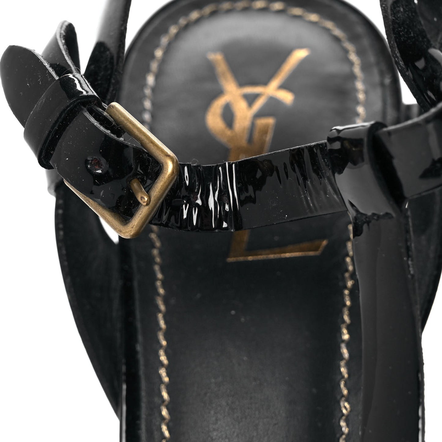 Patent Tribute 105 Platform Sandals 39 Black