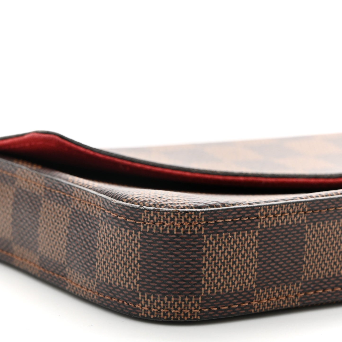 Damier Ebene Pochette Felicie Chain Wallet