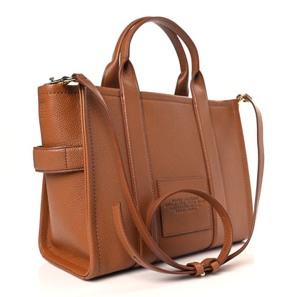 Marc Jacobs Grained Calfskin Medium The Tote Bag Argan Oil 3 of 8