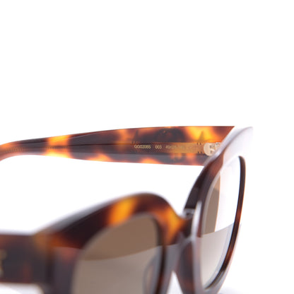 Gucci Round Frame Star Sunglasses GG0208S Tortoise 5 of 8
