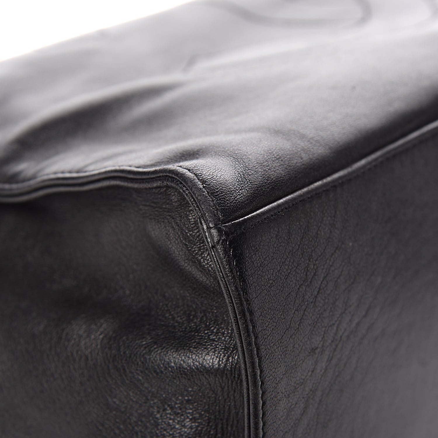 Chanel Lambskin CC Shoulder Bag Black 10 of 13