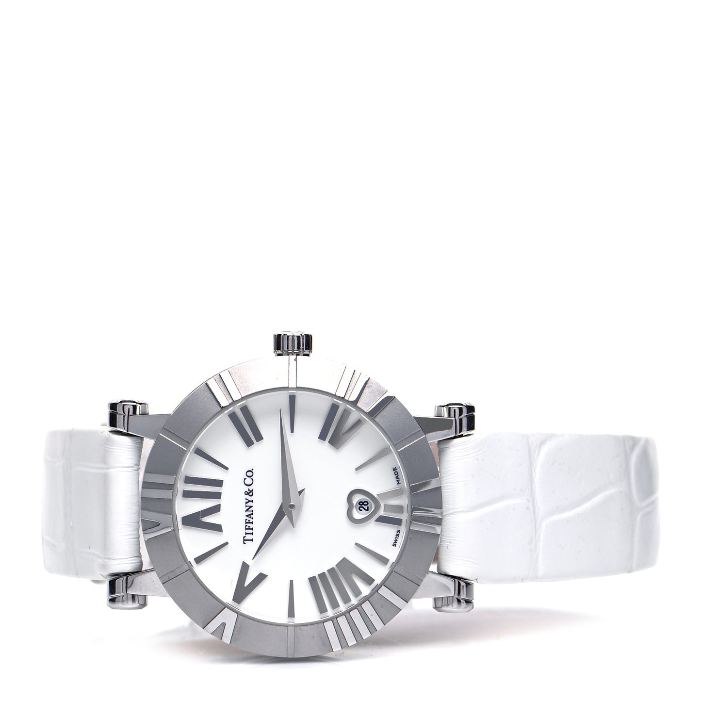 Stainless Steel Alligator 30mm Atlas Quartz Watch