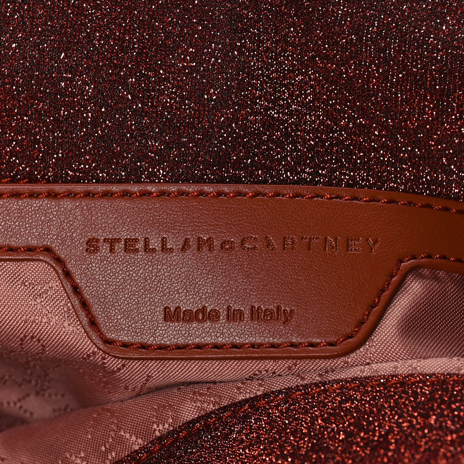 Stella McCartney Shaggy Deer Mini Falabella Tote Copper 5 of 7
