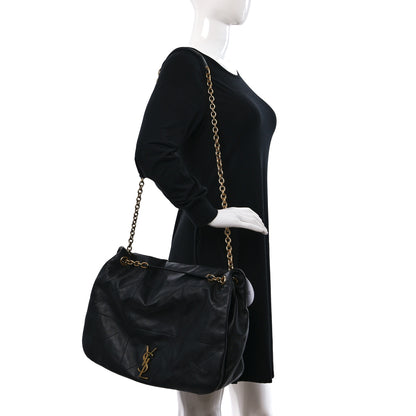Saint Laurent Lambskin Matelasse Monogram Large Jamie 4.3 Black 2 of 8