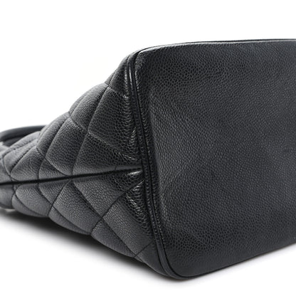 Chanel Caviar Quilted Medallion Tote Black 9 of 10