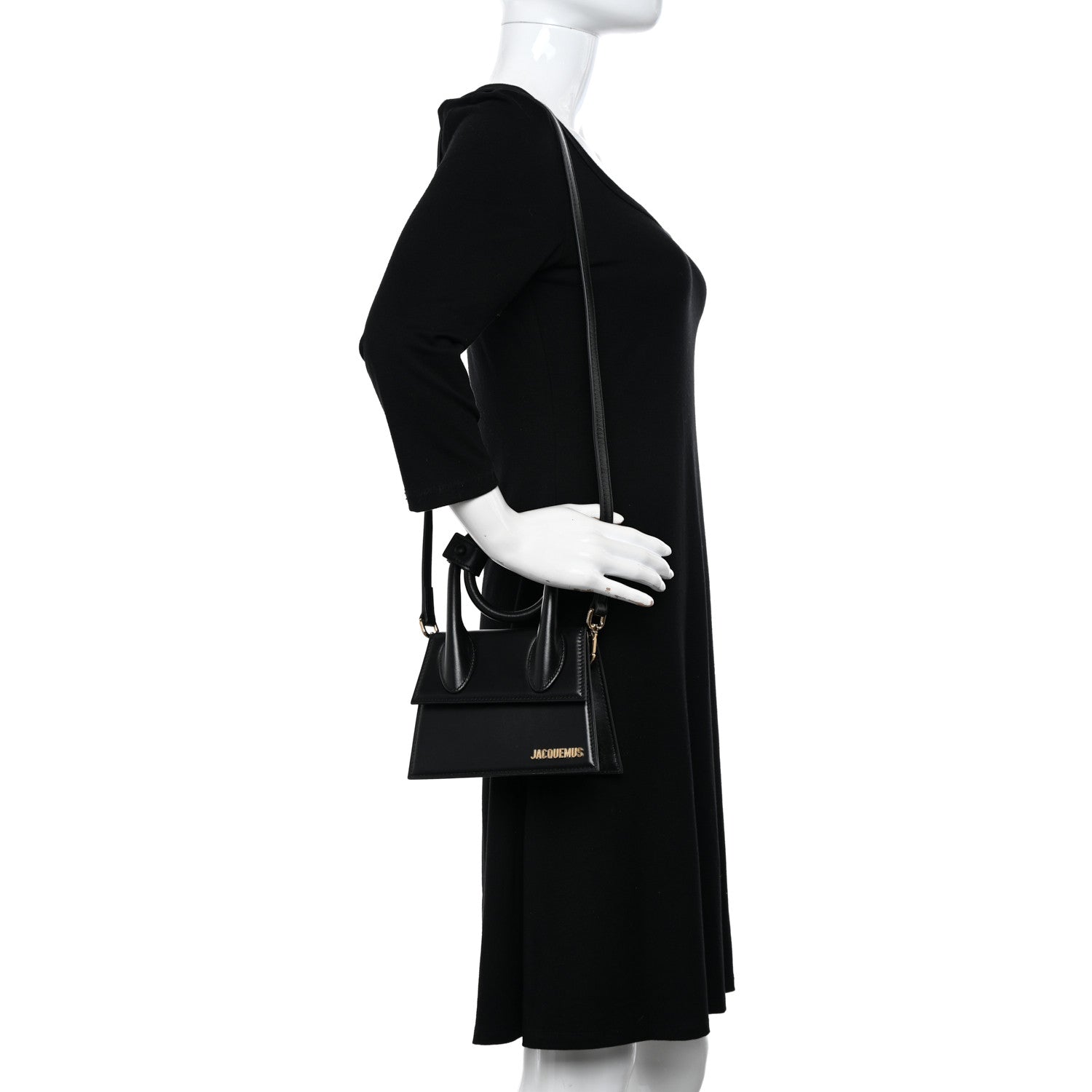 Jacquemus Smooth Calfskin Le Chiquito Noeud Black 2 of 10