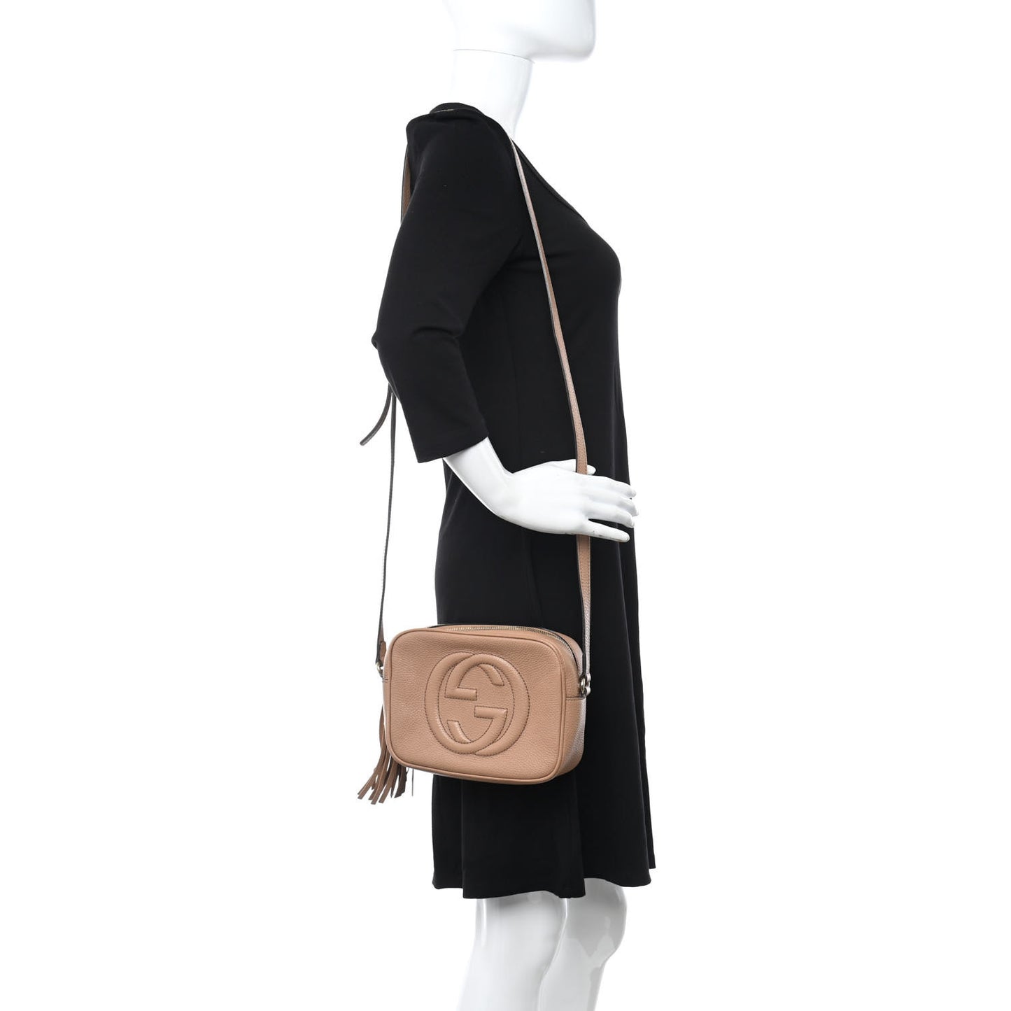 Cellarius Calfskin Small Soho Disco Bag Dusty Blush